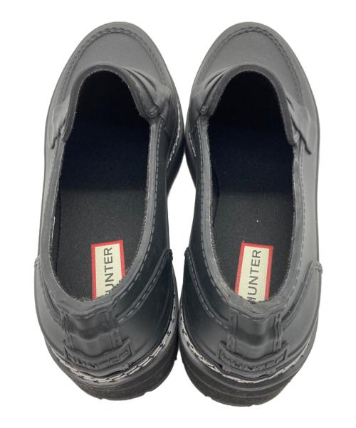 HUNTER（ハンター）HUNTER (ハンター) REFINED STITCH PENNY LOAFER ブラック サイズ:UK8の古着・服飾アイテム