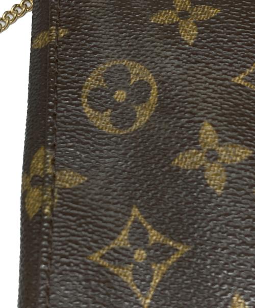 LOUIS VUITTON（ルイ ヴィトン）LOUIS VUITTON (ルイ ヴィトン) ショルダーバッグ ブラウンの古着・服飾アイテム