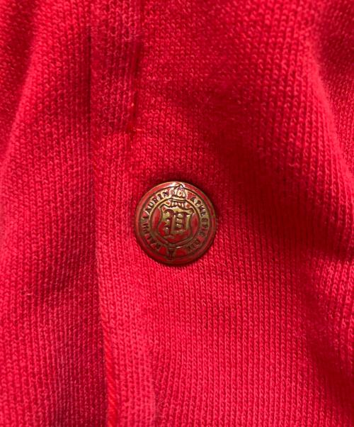 POLO RALPH LAUREN（ポロ・ラルフローレン）POLO RALPH LAUREN (ポロ・ラルフローレン) ワッペン付きスウェットスタジャン レッド サイズ:Lの古着・服飾アイテム