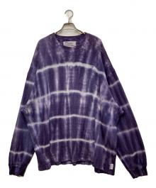 DAIRIKU（ダイリク）の古着「Tie-dye Thermal Tee」｜パープル