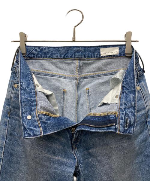 upper hights（アッパーハイツ）upper hights (アッパーハイツ) THE NIECE MID-RISE ブルー サイズ:23の古着・服飾アイテム