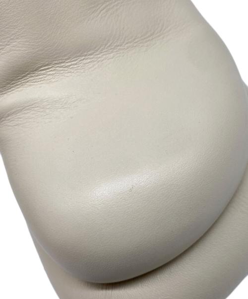 JIL SANDER（ジルサンダー）JIL SANDER (ジルサンダー) ブロックヒールミュール ベージュ サイズ:37の古着・服飾アイテム