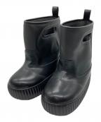 YELLOイエロ）の古着「JET BALCK SHORT BOOTS」｜ブラック