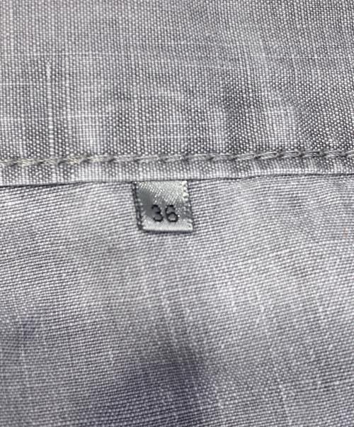 DIOR HOMME（ディオール オム）DIOR HOMME (ディオール オム) ホワイトペイントコーティングパンツ グレー サイズ:36の古着・服飾アイテム