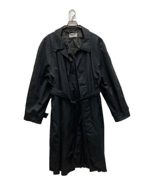 BALENCIAGA（バレンシアガ）BALENCIAGA (バレンシアガ) 22SS oversize drill overcoat ブラック サイズ:Sの古着・服飾アイテム