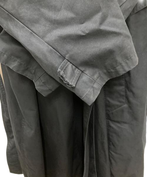 BALENCIAGA（バレンシアガ）BALENCIAGA (バレンシアガ) 22SS oversize drill overcoat ブラック サイズ:Sの古着・服飾アイテム