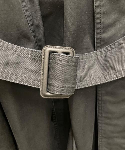 BALENCIAGA（バレンシアガ）BALENCIAGA (バレンシアガ) 22SS oversize drill overcoat ブラック サイズ:Sの古着・服飾アイテム