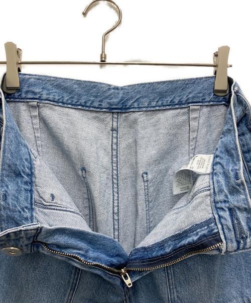 upper hights（アッパーハイツ）upper hights (アッパーハイツ) Conte (コンテ) 別注ベイカー デニムパンツ ブルー サイズ:25の古着・服飾アイテム