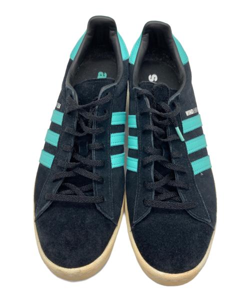 adidas（アディダス）adidas (アディダス) WIND AND SEA (ウィンダンシー) CAMPUS 80s ブラック サイズ:29cmの古着・服飾アイテム