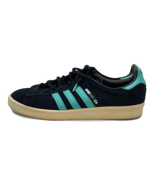 adidas（アディダス）adidas (アディダス) WIND AND SEA (ウィンダンシー) CAMPUS 80s ブラック サイズ:29cmの古着・服飾アイテム