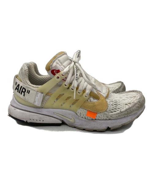 NIKE（ナイキ）NIKE (ナイキ) OFFWHITE (オフホワイト) THE 10 AIR PRESTO ホワイト サイズ:24㎝の古着・服飾アイテム