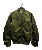 Acne studiosアクネ ストゥディオズ）の古着「LEIA BOMBER PSS17」｜カーキ