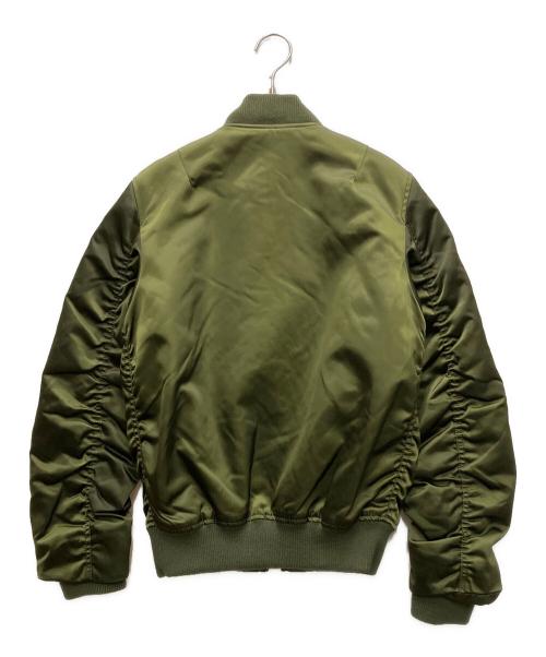 Acne studios（アクネ ストゥディオズ）ACNE STUDIOS (アクネ ストゥディオズ) LEIA BOMBER PSS17 カーキ サイズ:32の古着・服飾アイテム