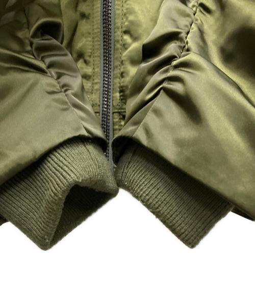 Acne studios（アクネ ストゥディオズ）ACNE STUDIOS (アクネ ストゥディオズ) LEIA BOMBER PSS17 カーキ サイズ:32の古着・服飾アイテム