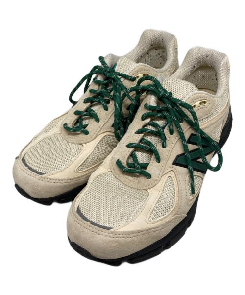 NEW BALANCE（ニューバランス）NEW BALANCE (ニューバランス) U990GB4 ベージュ×ブラック サイズ:US 9の古着・服飾アイテム