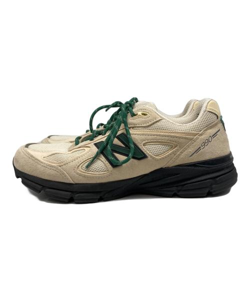 NEW BALANCE（ニューバランス）NEW BALANCE (ニューバランス) U990GB4 ベージュ×ブラック サイズ:US 9の古着・服飾アイテム