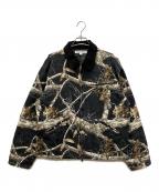HELLA GREENヘラグリーン）の古着「Cheese Camo Jacket」｜ブラック
