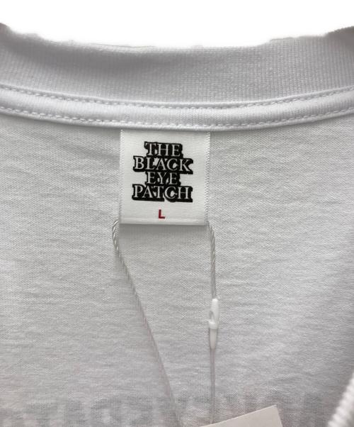 BlackEyePatch（ブラックアイパッチ）BlackEyePatch (ブラックアイパッチ) KENICHIRO IWAHASHI PHOTO TEE ホワイト サイズ:Lの古着・服飾アイテム