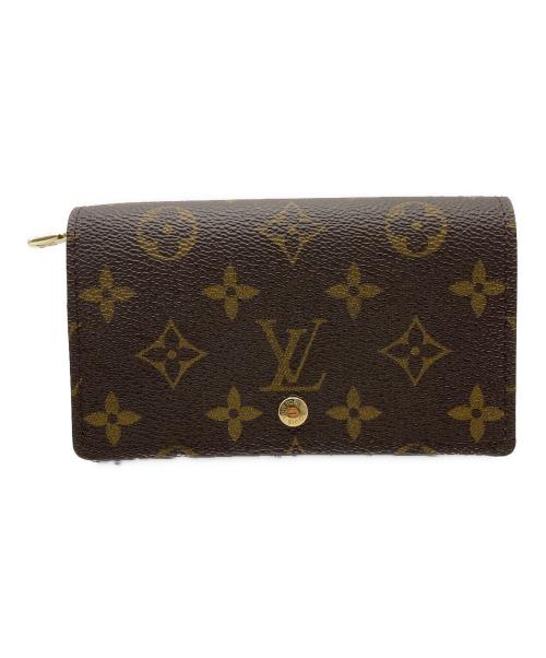 LOUIS VUITTON（ルイ ヴィトン）LOUIS VUITTON (ルイ ヴィトン) 2つ折り財布 ブラウンの古着・服飾アイテム