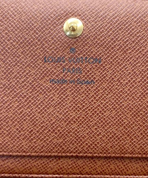 LOUIS VUITTON（ルイ ヴィトン）LOUIS VUITTON (ルイ ヴィトン) 2つ折り財布 ブラウンの古着・服飾アイテム