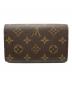LOUIS VUITTON (ルイ ヴィトン) 2つ折り財布 ブラウン：28000円