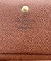 中古・古着 LOUIS VUITTON (ルイ ヴィトン) 2つ折り財布 ブラウン：28000円