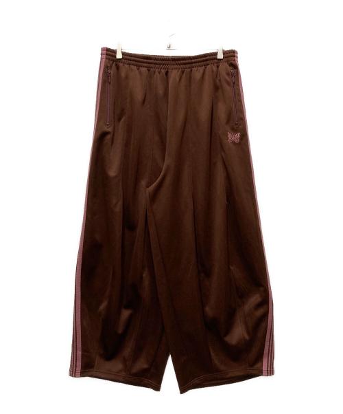 Needles（ニードルズ）Needles (ニードルズ) H.D.Track Pant - Poly Smooth ヒザデルトラックパンツ ブラウン サイズ:Mの古着・服飾アイテム