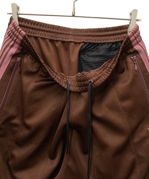 Needles（ニードルズ）Needles (ニードルズ) H.D.Track Pant - Poly Smooth ヒザデルトラックパンツ ブラウン サイズ:Mの古着・服飾アイテム