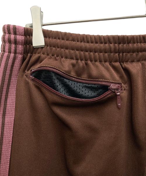 Needles（ニードルズ）Needles (ニードルズ) H.D.Track Pant - Poly Smooth ヒザデルトラックパンツ ブラウン サイズ:Mの古着・服飾アイテム