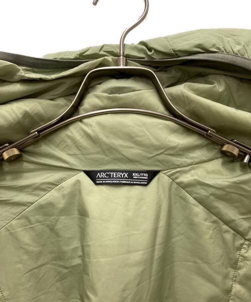 ARC'TERYX（アークテリクス）ARC'TERYX (アークテリクス) アトム フーディ グリーン サイズ:XXLの古着・服飾アイテム