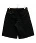 COMME des GARCONS HOMME DEUX (コムデギャルソン オム ドゥ) 縮絨ウールタックショーツ ブラック サイズ:M：20000円