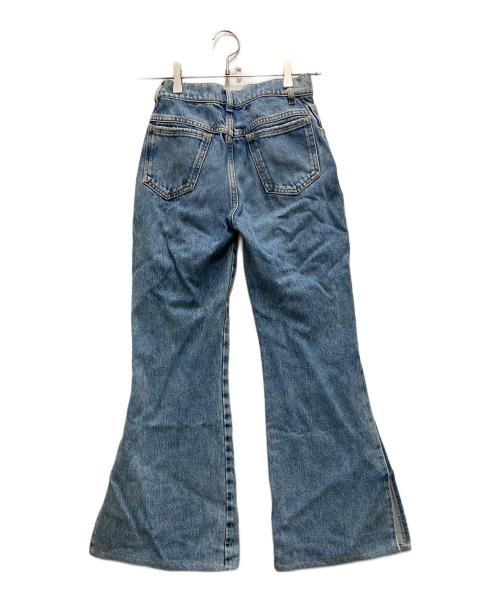 Maison Margiela（メゾンマルジェラ）Maison Margiela (メゾンマルジェラ) スリットブーツカットジーンズ インディゴ サイズ:36の古着・服飾アイテム