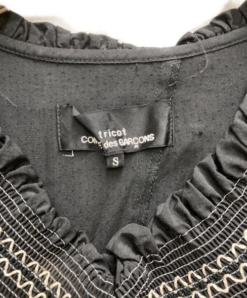 tricot COMME des GARCONS（トリココムデギャルソン）tricot COMME des GARCONS (トリココムデギャルソン) ノースリーブワンピース ブラック サイズ:Sの古着・服飾アイテム
