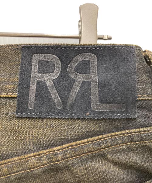 RRL（ダブルアールエル）RRL (ダブルアールエル) Side Chimayo Stitch Black Denim Pants ブラウン サイズ:31の古着・服飾アイテム