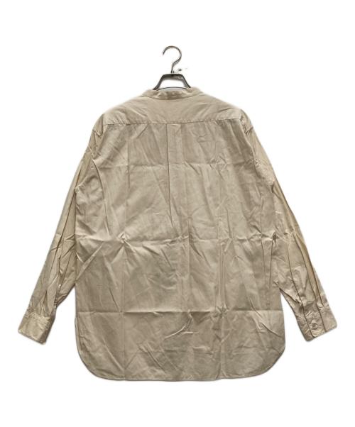 AURALEE（オーラリー）AURALEE (オーラリー) WASHED FINX TWILL BIG SHIRTS ベージュ サイズ:4の古着・服飾アイテム