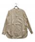 AURALEE（オーラリー）の古着「WASHED FINX TWILL BIG SHIRTS」｜ベージュ