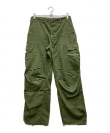 US ARMY（ユーエスアーミー）の古着「60sジャングル ファティーグ パンツ」｜ブラック