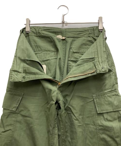 US ARMY（ユーエスアーミー）US ARMY (ユーエスアーミー) 60sジャングル ファティーグ パンツ ブラック サイズ:27の古着・服飾アイテム