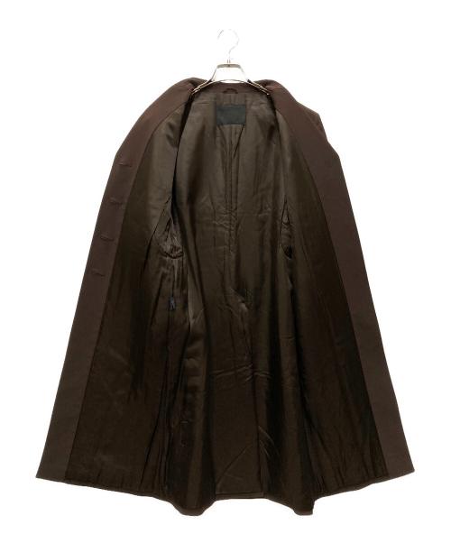 PRADA（プラダ）PRADA (プラダ) ステンカラーコート ブラウン サイズ:44の古着・服飾アイテム