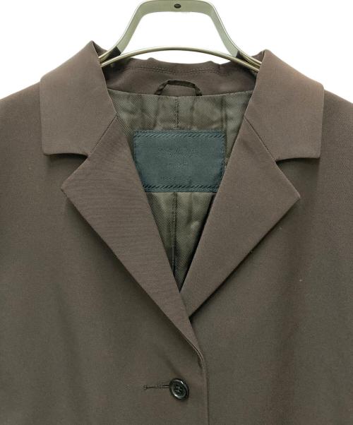 PRADA（プラダ）PRADA (プラダ) ステンカラーコート ブラウン サイズ:44の古着・服飾アイテム