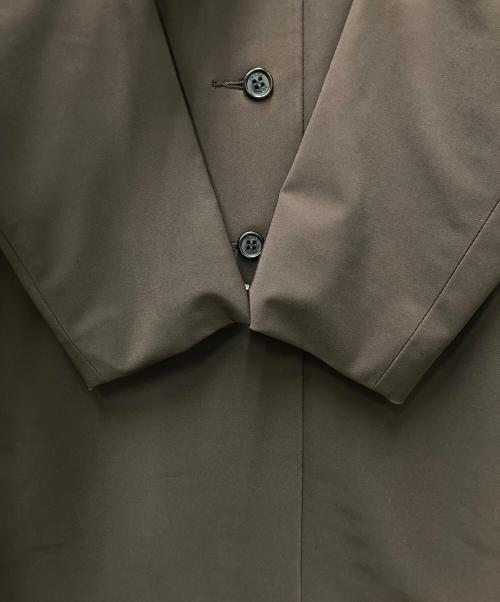 PRADA（プラダ）PRADA (プラダ) ステンカラーコート ブラウン サイズ:44の古着・服飾アイテム