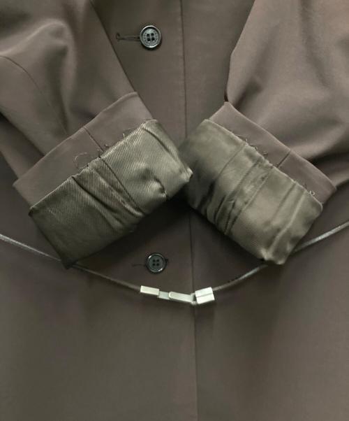 PRADA（プラダ）PRADA (プラダ) ステンカラーコート ブラウン サイズ:44の古着・服飾アイテム