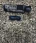 中古・古着 POLO RALPH LAUREN (ポロ・ラルフローレン) モノクロ星条旗コットンニット ブラック×ホワイト サイズ:XXL：15000円