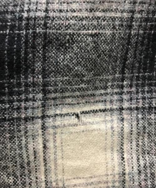 PENDLETON（ペンドルトン）PENDLETON (ペンドルトン) 70sウールオンブレチェックシャツ グレー サイズ:Mの古着・服飾アイテム