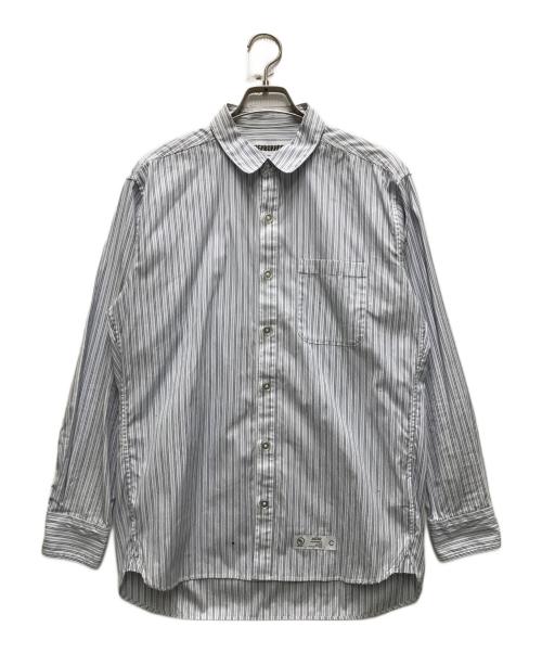 NEIGHBORHOOD（ネイバーフッド）NEIGHBORHOOD (ネイバーフッド) ストライプシャツ ブルー サイズ:Sの古着・服飾アイテム