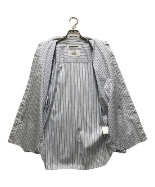 NEIGHBORHOOD（ネイバーフッド）NEIGHBORHOOD (ネイバーフッド) ストライプシャツ ブルー サイズ:Sの古着・服飾アイテム