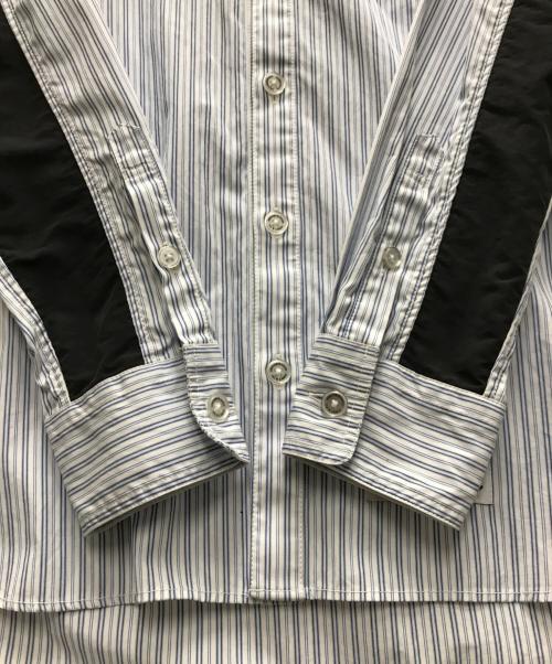 NEIGHBORHOOD（ネイバーフッド）NEIGHBORHOOD (ネイバーフッド) ストライプシャツ ブルー サイズ:Sの古着・服飾アイテム