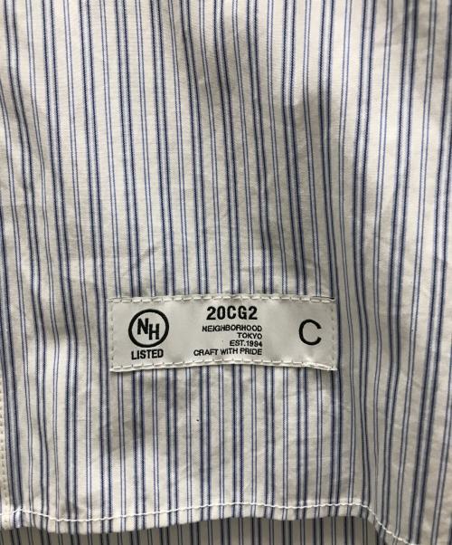 NEIGHBORHOOD（ネイバーフッド）NEIGHBORHOOD (ネイバーフッド) ストライプシャツ ブルー サイズ:Sの古着・服飾アイテム