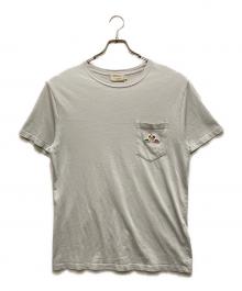 maison kitsune（メゾンキツネ）の古着「フォックスパッチTシャツ」｜グレー
