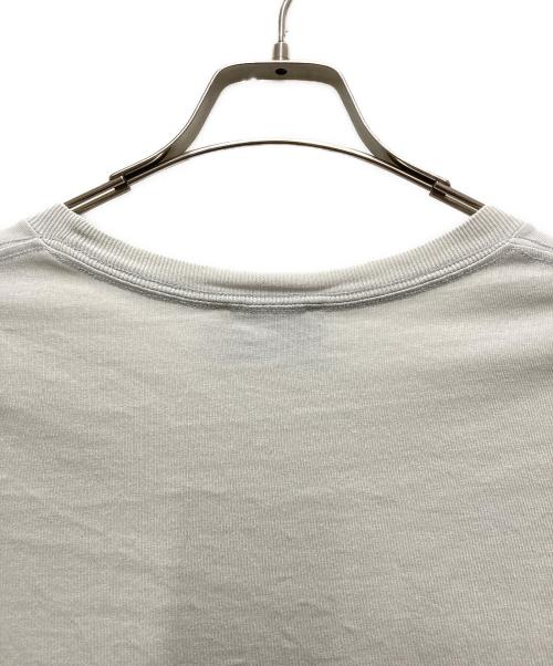 maison kitsune（メゾンキツネ）maison kitsune (メゾンキツネ) フォックスパッチTシャツ グレー サイズ:Mの古着・服飾アイテム